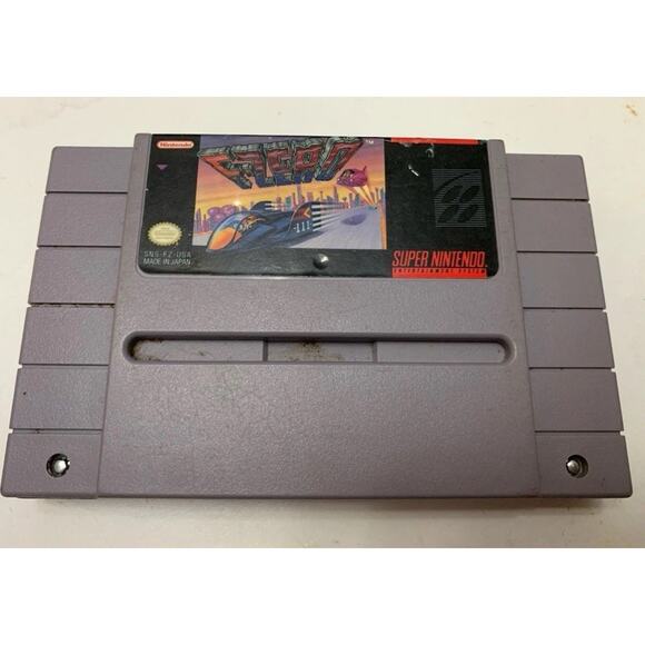 F-Zero Super Nintendo SNES Authentic Players Choice Edition - Cartridge Only OG